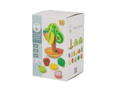 Pom fructifer din lemn My Little Market, 14 piese