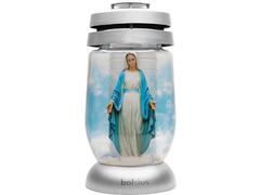 Candela Bolsius din sticla BO-3L-MD-CAT, model Madonna (Maica Domnului), 3 L, Multicolor