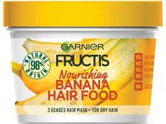 Masca, Fructis Hair Food Banana, Garnier, pentru parul uscat, 390ML