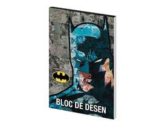 Bloc de desen Pigna cu 16 coli A4, model Batman