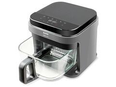 Friteuza cu aer cald Zass ZAF 09, 8 programe, 5.5 litri, 1400 W, Gri