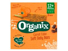 Batoane (BIO) din ovaz integral cu morcovi, 12+, 6x23g, ORGANIX