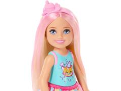 Set de joaca cu papusa Barbie, Family&Friends, Club Chelsea Birthday, JJB37