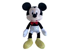 Jucarie de plus Disney 100 Mickey Mouse, 30 cm, Multicolor