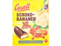 Batoane de ciocolata si spuma de banane si jeleu fructe Casali 140g