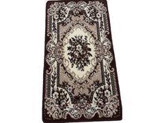 Covor clasic Gold 047/12 A, polipropilena BCF, bej-maro, 60 x 110 cm