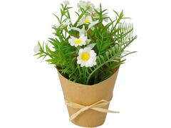 Ghiveci Flori Artificiale 7X17Cm