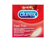 Prezervative Durex Feel Thin 3 bucati