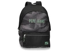 Rucsac baieti, 2 compartimente, compartimente laptop/tableta, Pepe Jeans Davis, 31x44x15 cm