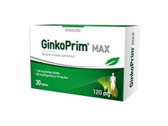 GinkoPrim Max 120mg, 30 tablete, Walmark