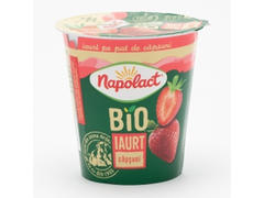 IAURT BIO CU CAPSUNI  2.7% GRASIME NAPOLACT 130G