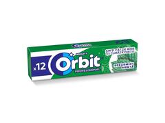 Orbit Professional Spearmint Guma de mestecat cu aroma de menta 16.8g