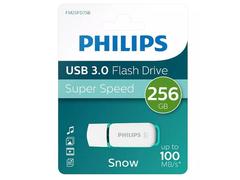 Stick USB Philips Snow Edition, 256GB, USB 3.0 (Alb/Verde)