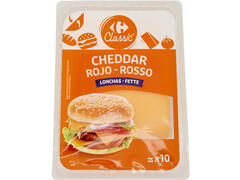 Branza Cheddar Carrefour 8 felii