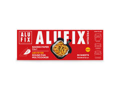 Alufix Hartie Pentru Copt 3 In 1 - Air  Fryer, Multicooker, Tigaie Rotunda - 30 Coli