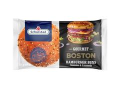 Chifle hamburger cu seminte de in si susan Boston 4x324g