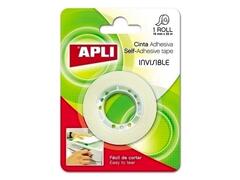 Banda adeziva Apli Invisible 19mmx33m in blister