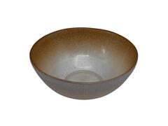 Bol Carrefour Home, sticla, 15x6.7 cm, Auriu