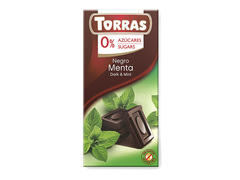 Ciocolata neagra cu menta Torras fara gluten