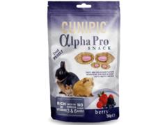 Recompense pentru rozatoare Cunipic Alpha Pro Snack Fructe de padure 50g