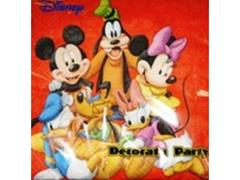 Set 20 servetele party Mickey, 33 x 33 cm