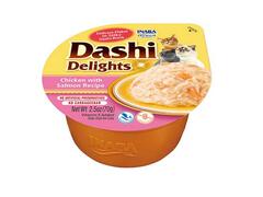 Hrana Umeda Pentru Pisici, Dashi Delights Cu Pui Si Somon, 70G