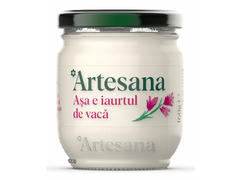 Iaurt natural din lapte de vaca 160g Artesana