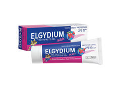 Pasta de dinti pentru copii cu aroma de fructe de padure, 2-6 ani, 50 ml, Elgydium Kids