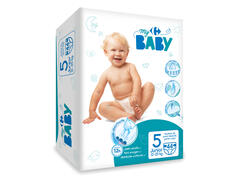 Scutece junior Carrefour 12-25 kg 44 buc