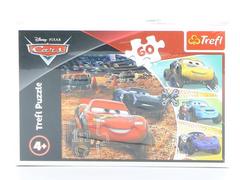 Puzzle pentru baieti Cars Trefl, 60 piese