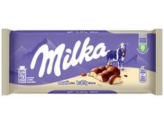 Milka ciocolata Aerata alba 95g