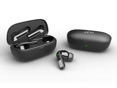 Casti fara fir in ear Akai BTE-J20ANC, Bluetooth 5.3, autonomie 4 ore, Active noise cancellation, negru