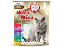 Asternut silicatic Miau Miau Clumping 5 L