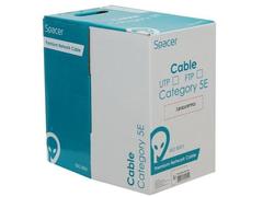 Rola Cablu FTP Spacer SP-RCAT5FTPCU, Cat5e, 305m, Cupru