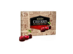 ROSHEN CHERRY DARK PRALINE 155GR LICHIOR/VISINE INTREGI