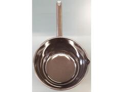 Cratita email+coada  2.4l/20cm, negru