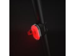 LUMINI BICICLETĂ SL510 FAȚĂ/SPATE NEGRU USB CLIP