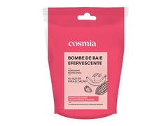 Bomba de baie efervescenta Cosmia cu parfum de portocala, capsuna si banana, 3 x 50 g