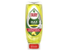 Detergent de vase Fairy MaxPower Lemon, 545 ml