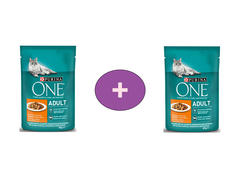 Purina One Adult cu pui si fasole verde, 85g, al 2 lea la -30%