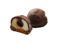 Florentine cu gust de caramel și înveliș de ciocolată albă ~45g