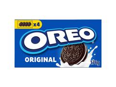 OREO Biscuiti cu cacao si crema cu aroma de vanilie 176g