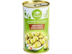 Masline Cu Ansoa Cutie 150G Carrefour Classic