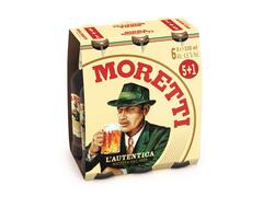 Bere Lager Blonda Birra Moretti Sticla 6X330Ml