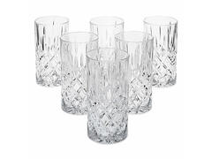 Set 6 pahare diverse bauturi SHEFFIELD 380ml cristal transparent