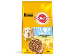 Pedigree hrana uscata cu pui si orez pentru caini juniori 500 g