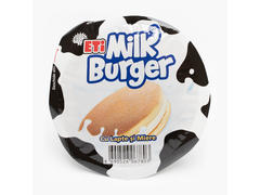 PRAJITURA CU LAPTE&CACAO MILK BURGER ETI 35G