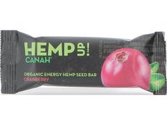 Baton eco seminte canepa & merisoare 48 g Canah