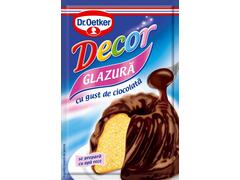 Dr.Oetker Decor glazura cu gust de ciocolata 100g