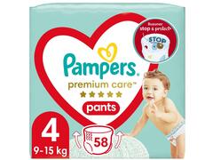 Pampers Premium Care Scutec Pants marimea 4 58 bucati